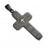 Мужской кулон TATIC SSPM-6786-K из стали в виде креста с молитвой на английском языке оптом