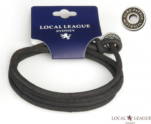 Мужской браслет-намотка Local League CS-LBM05 из кожаного шнура оптом