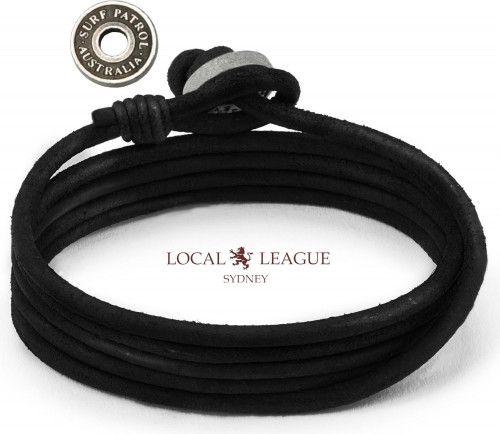 Мужской браслет-намотка Local League CS-LBM05 из кожаного шнура оптом