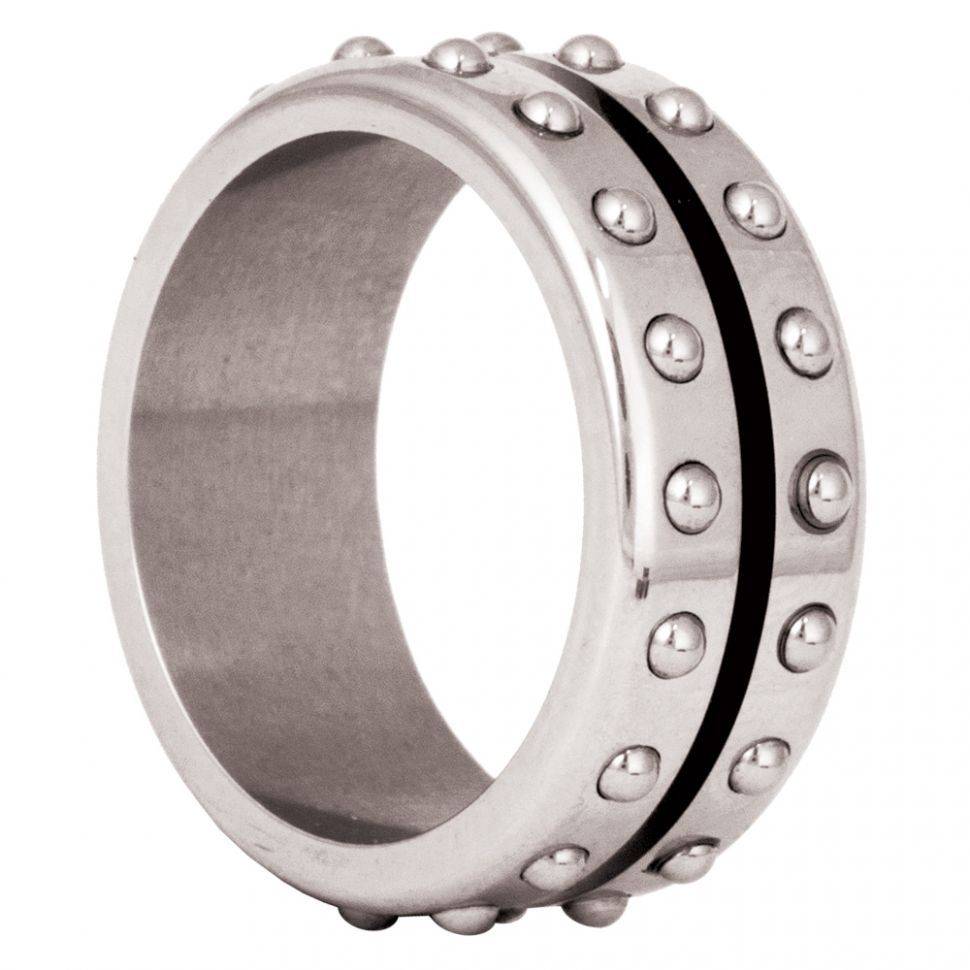 Мужское кольцо Bico BO-AR25 из нержавеющей стали  оптом