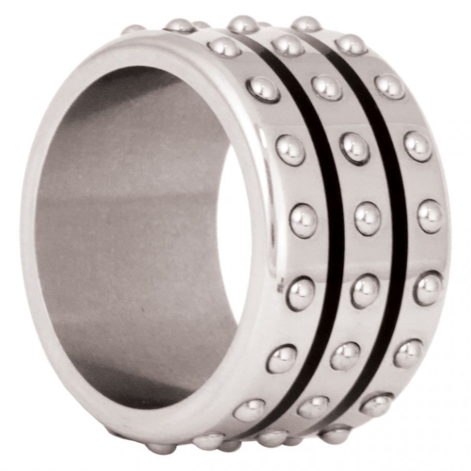 Футуристическое мужское кольцо Bico BO-AR26 из стали оптом