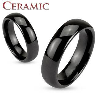 Черное кольцо из керамики Everiot RCM-0002 парное, обручальное оптом