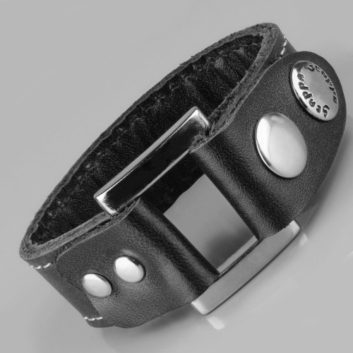 Кожаный браслет мужской Scappa M-530 с пряжкой оптом