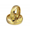 Кольцо Всевластия Everiot RTG-2763-GD из вольфрама, покрытие желтое золото оптом