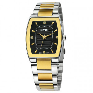 Мужские часы EYKI серии E TIMES ET8178-F с черным циферблатом и фианитами