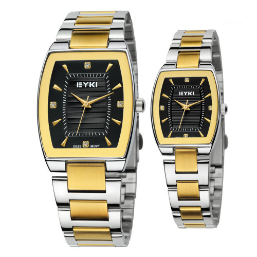 Мужские часы EYKI серии E TIMES ET8178-F с черным циферблатом и фианитами оптом