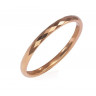Кольцо из карбида вольфрама Lonti RTG-0019 (RTN-119) цвета розового золота оптом