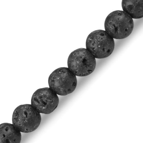 Мужской браслет в три оборота на резинке с черепом Everiot Select LNS-2054 из бронзита, лавы и яшмы оптом