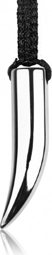 Мужской розарий на шею Everiot Select LNS-3035 из агата и гематита с подвеской "Клык" оптом
