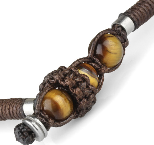 Мужской браслет Everiot STB-MJ-1744 из натурального камня с черепами оптом