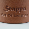 Кожаный браслет мужской Scappa K-901 коричневый оптом
