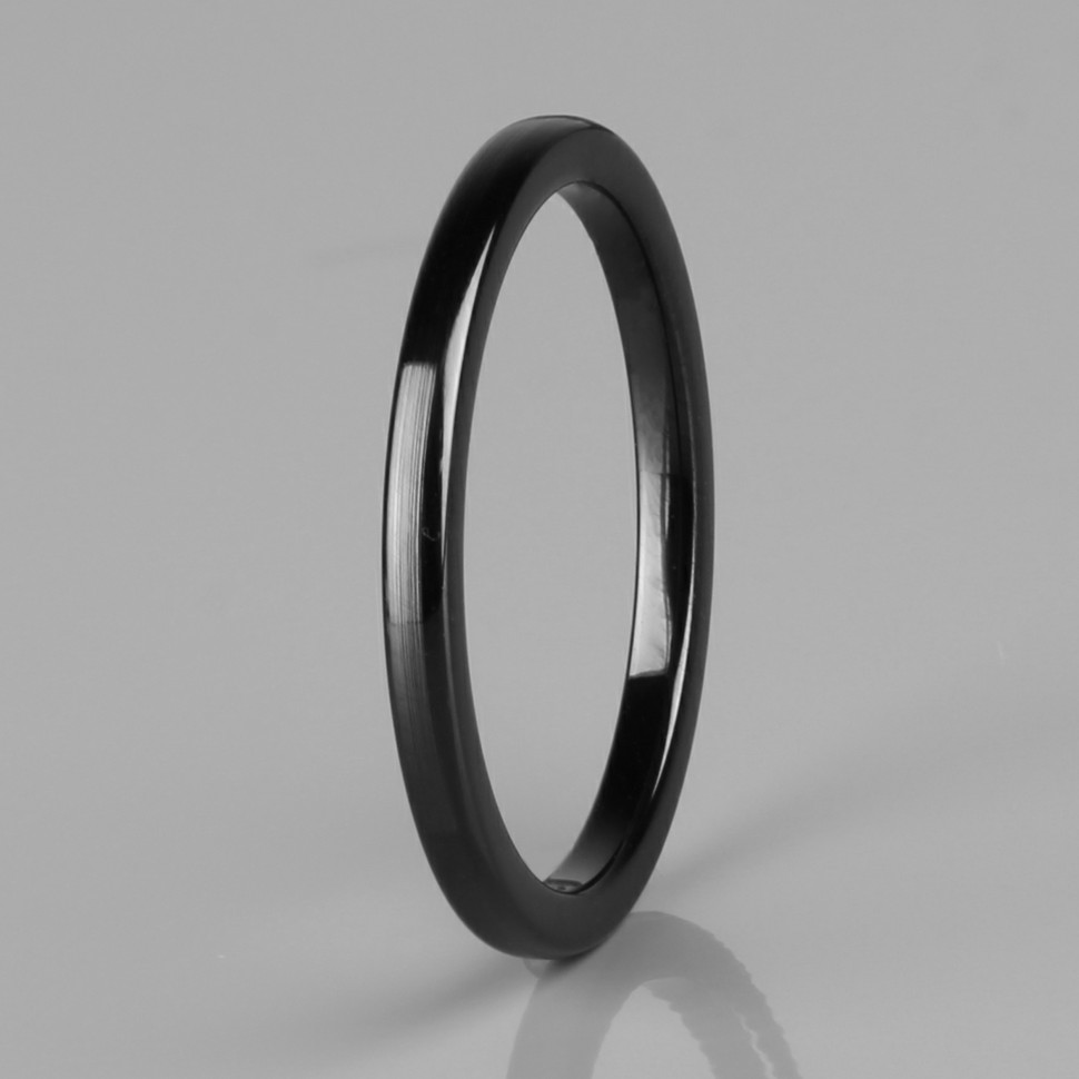 Тонкое черное керамическое кольцо Soul Stories CR-0217065 оптом